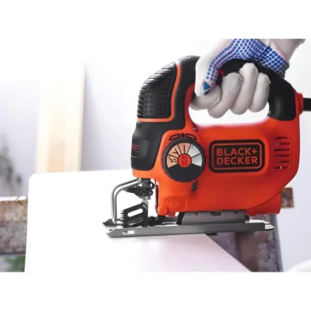 Seghetto Alternativo Black+Decker 550W Valigetta Taglio Legno Metallo