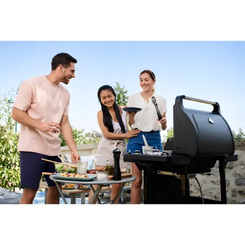 Barbecue a Gas Campignaz Compact 3 LS con Fornello Laterale