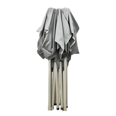 Gazebo da Giardino 3x3 a Fisarmonica Impermeabile Bianco con Sacca