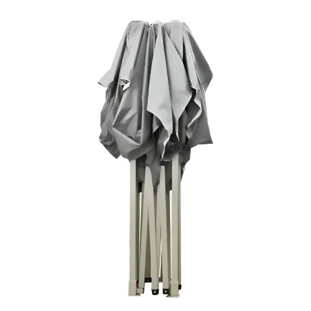 Gazebo da Giardino 3x3 a Fisarmonica Impermeabile Bianco con Sacca