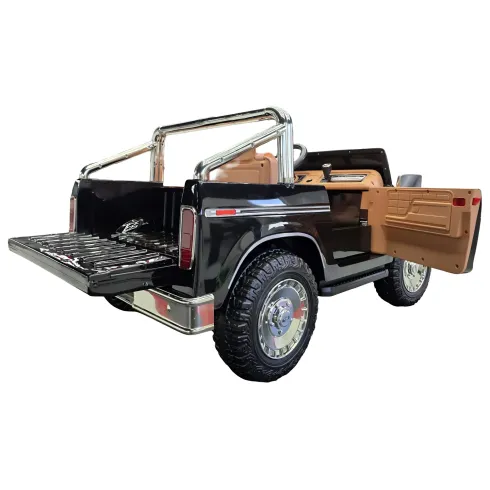 Macchina Elettrica per Bambini 24V Nero 2 Posti Ford F-150 Telecomando