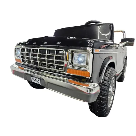 Macchina Elettrica per Bambini 24V Nero 2 Posti Ford F-150 Telecomando
