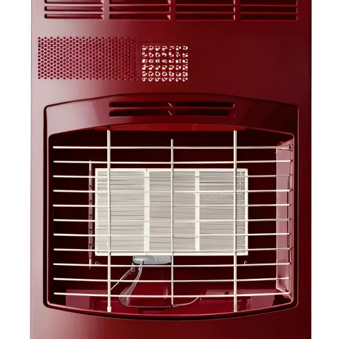 Outlet Stufa Infrarossi Gas 4100W Portatile Bordeaux Valvola Sicurezza