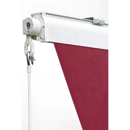 Tenda da Sole a Caduta 250x250 Rosso Ferrara Bracci Cassonata Esterno
