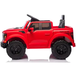 Auto Elettrica per Bambini Ford Raptor 12V Rosso Telecomando LED 2