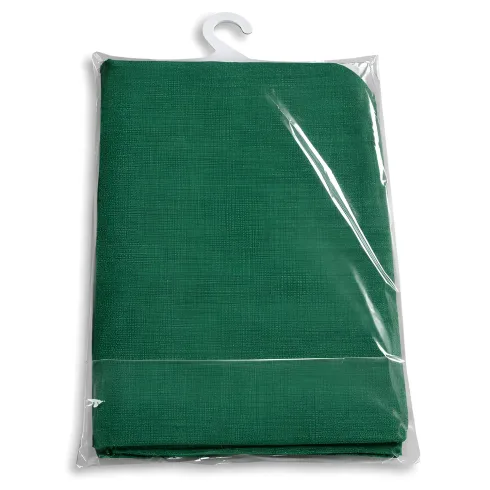 Tenda da Sole Cotone 140x250 Verde Lavabile Anelli Ganci Sacchetto