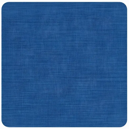 Tenda da Sole Cotone 140x300 Blu Lavabile Anelli Ganci Sacchetto