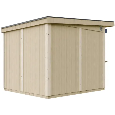Chiosco in Legno 2x2 m Marrone a Pannelli LP SmartSide Mercatini Fiere