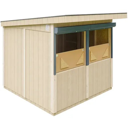 Chiosco in Legno 2x2 m Marrone a Pannelli LP SmartSide Mercatini Fiere