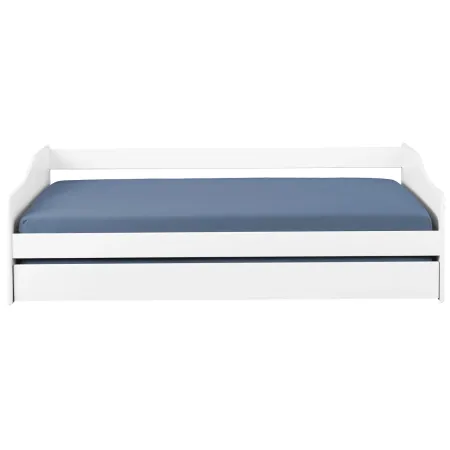 Letto Singolo con Cassettone Estraibile Contenitore Salvaspazio 90x190