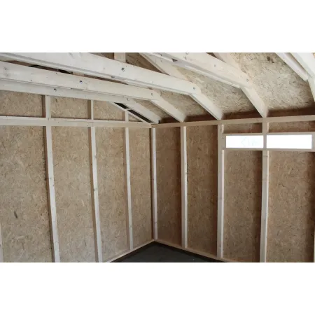 Garage in Legno 354x486 cm Box Auto Moto 17 m2 Pannelli LP SmartSide