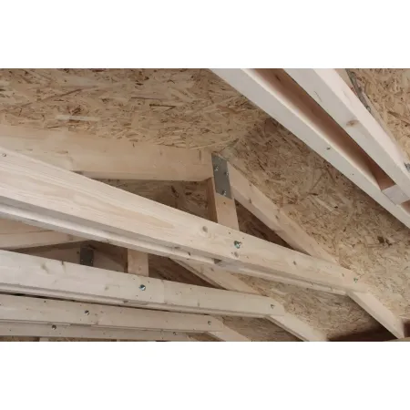 Garage in Legno 354x486 cm Box Auto Moto 17 m2 Miele a Pannelli