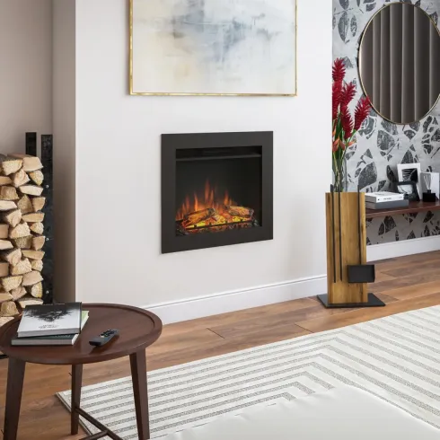 Outlet Inserto Camino Elettrico Tagu da Incasso Parete Termostato Led