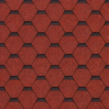 Tegole Bituminose Rosso 9 m2 per Copertura Tetto Garage da Esterno