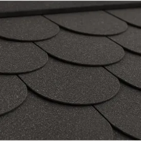 Tegole Bituminose Nero Beaver 9 m2 Copertura Tetto Garage da Esterno