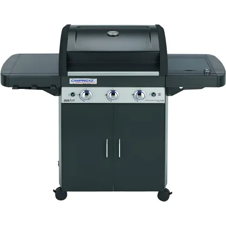Barbecue a Gas con supporto Bombola e bruciatori in Acciaio Inox