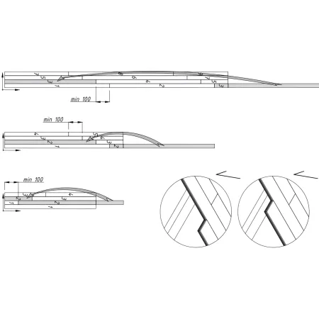 Pavimento per Casetta in Legno da Giardino 380x320 cm