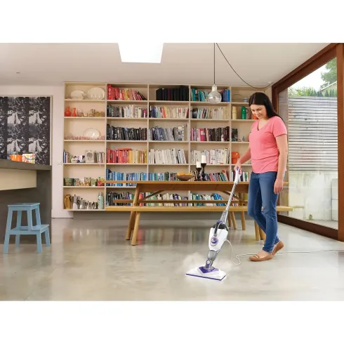 Lavapavimenti a Vapore Black+Decker 1600W 2in1 con Guanto Accessori