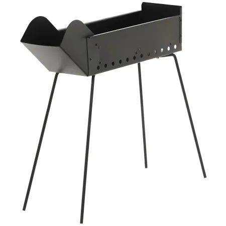 Canalina Fornacella Arrosticini Spiedini a Carbone 40x14 Pieghevole
