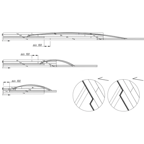 Pavimento per Casetta in Legno da Giardino 385x282 cm