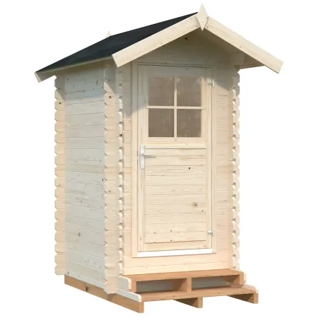 Casetta da Giardino in Legno 138x158 cm 28 mm Blockhouse