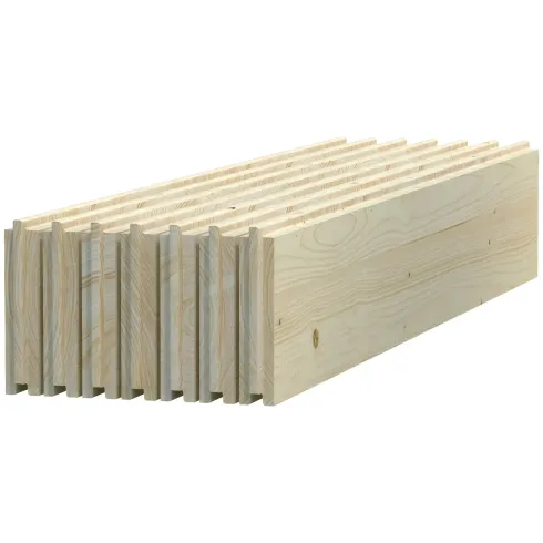 Pavimento per Casetta in Legno da Giardino 270x270 cm Kit Base