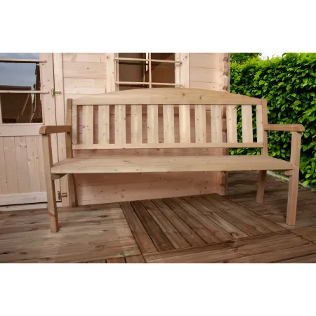 Mattonella Legno 100x100 cm Pavimentazione da Esterno Pino Impregnato