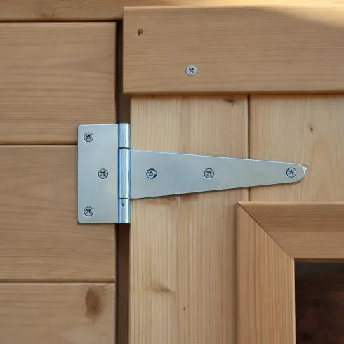 Casetta in Legno Piccola 1.5x1.3 con Pavimento Interno da Giardino