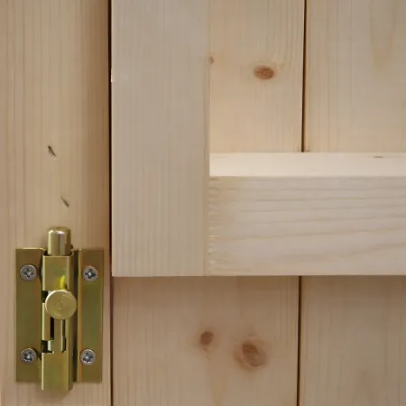 Casetta in Legno 2x2 con Pavimento Ricovero per Attrezzi da Giardino
