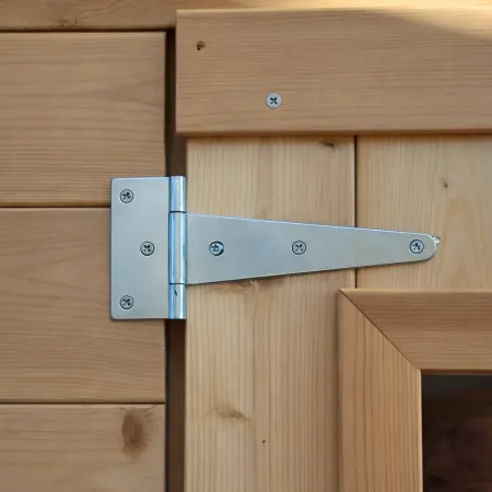 Casetta in Legno 2x2 con Pavimento Ricovero per Attrezzi da Giardino