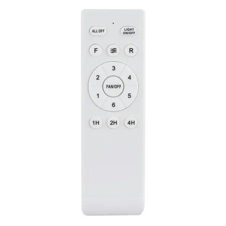 Ventilatore Soffitto con Luce Regolabile Bianco Grigio 22W Telecomando
