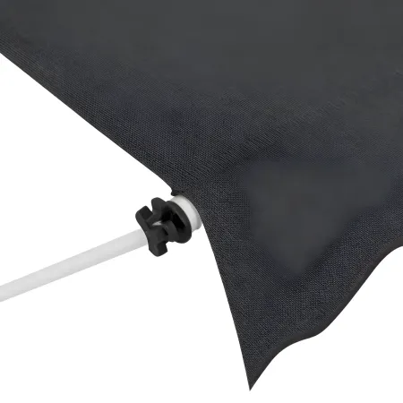 Tenda da Sole a Caduta Senza Viti 250x130 Altezza Regolabile Antracite