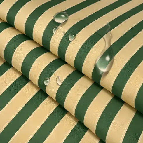 Tenda da Sole a Caduta 300x250 Riga Verde Bianco Bracci Senza Cassone