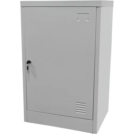 Armadio Basso in Lamiera Acciaio Armadietto Multiuso con Ripiano | BricoShop24