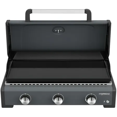 Barbecue a Gas Campignaz Plancha 3 Fuochi 76x56x31 cm Piastra Ghisa