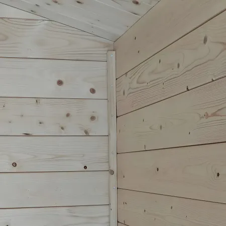 Casetta in Legno 2.5x2.5 19 mm con Pavimento Rimessa Ricovero Attrezzi Giardino | BricoShop24