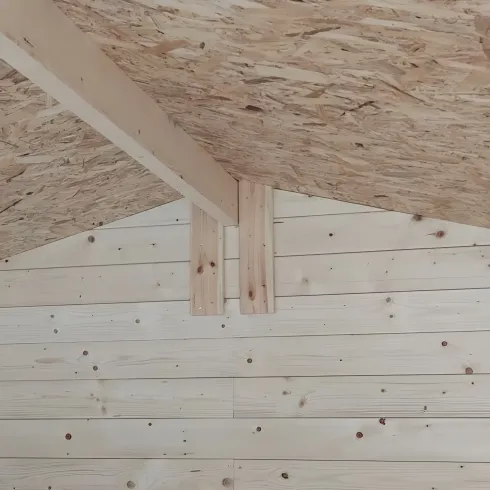 Casetta Armadio in Legno 2x1 con Pavimento Rimessa Attrezzi da Terrazzo Giardino | BricoShop24