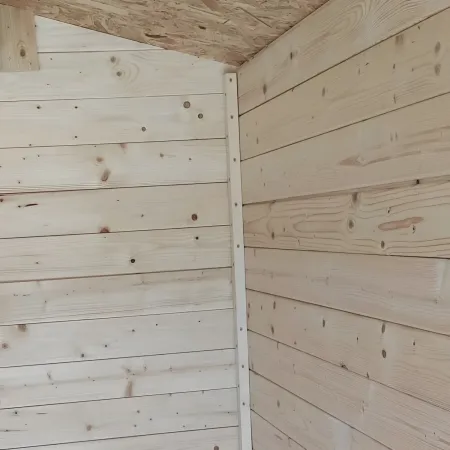 Casetta Armadio in Legno Da Giardino per Attrezzi 124x76 cm