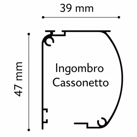 Zanzariera a Rullo Verticale 140x160 Riducibile in Alluminio Bronzo
