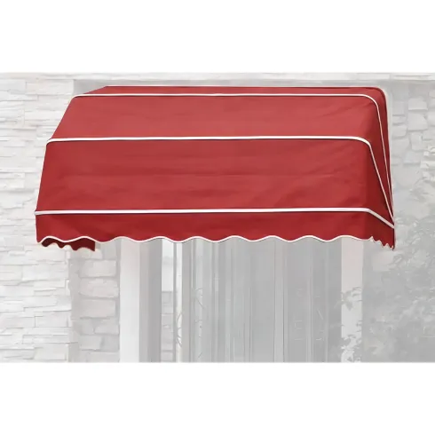 Tenda da Sole Cappottina 120x100 cm Rosso Ferrara Esterno Impermeabile