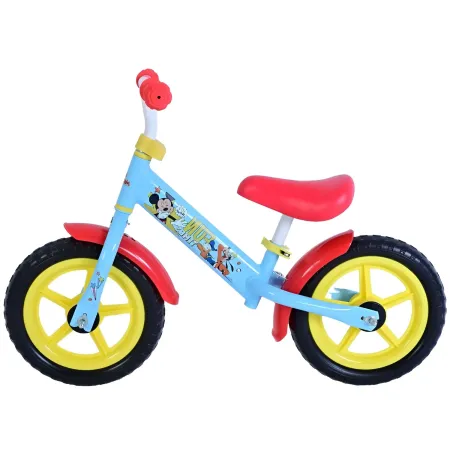 Bicicletta Senza Pedali per Bambini Topolino Balance Bike Disney 30kg