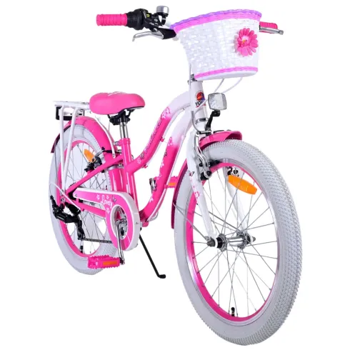 Bicicletta per Bambini 20" Sportiva Rosa Sportiva 7 Marce Cestino