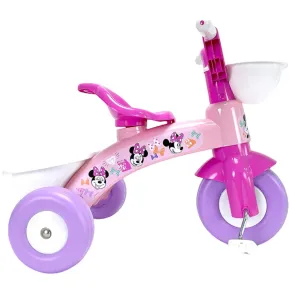 Triciclo Primi Passi per Bambini Minnie Disney 3 Ruote 2 Cestini 2
