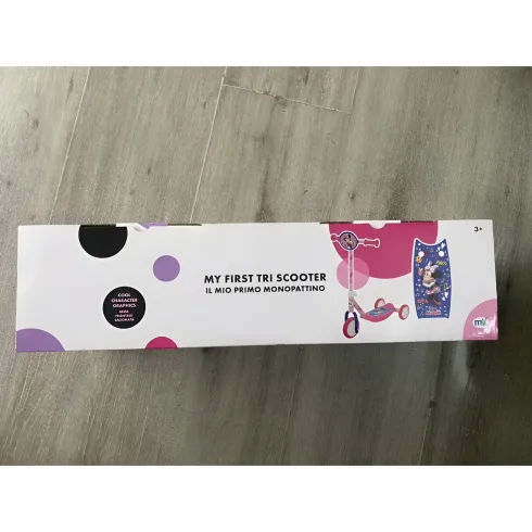 Monopattino per Bambini 3 Ruote Minnie Disney Manubrio Regolabile