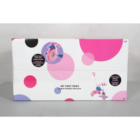 Triciclo per Bambini con Maniglia Regolabile Minnie Disney Ruote EVA
