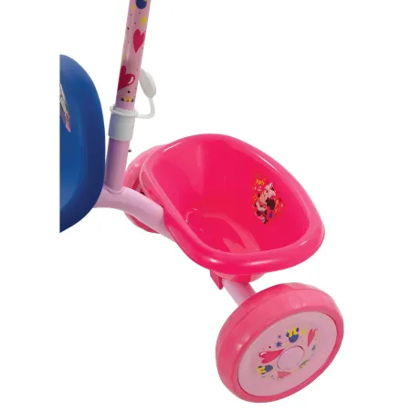 Triciclo per Bambini con Maniglia Regolabile Minnie Disney Ruote EVA