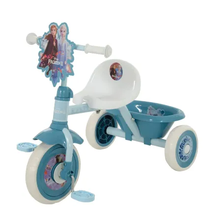 Triciclo per Bambini con Maniglia Regolabile Frozen Disney Ruote EVA