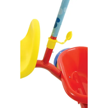 Triciclo per Bambini Maniglia Regolabile Topolino Disney Ruote EVA
