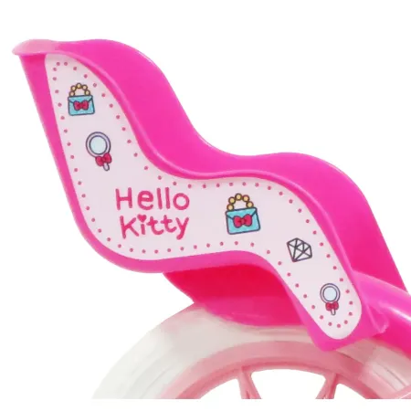 Bicicletta per Bambini 12" Hello Kitty Rosa Rotelle Removibili Acciaio