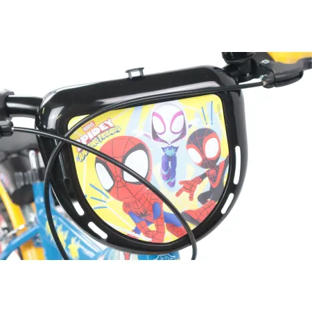 Bicicletta per Bambini Spidey Marvel 16" Azzurro Rotelle Removibili